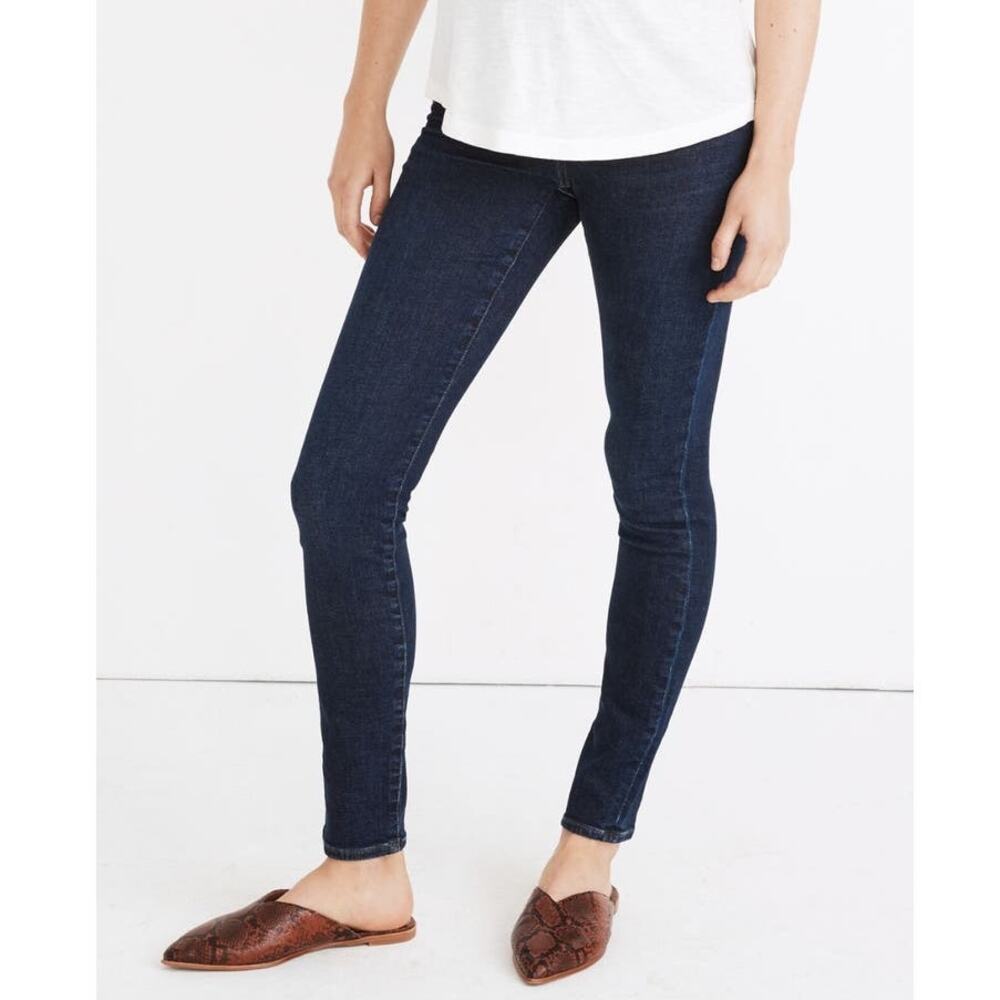 NWT Madewell Maternity Over-the-Belly Skinny Jeans‎ in Orland Wash Size 27